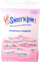 Sweet 'N Low - Artificial Sweetener - 0.035 Ounce Sweet 'n Low Artificial Sweetener Packets - USA Tool & Supply