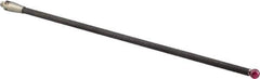 Renishaw - 0.24 Inch Ball Diameter, Carbon Fiber Stem, M4 Thread, Ruby Point Ball Tip CMM Stylus - 7.4213 Inch Working Length, 0.1772 Inch Stem Diameter, 7-7/8 Inch Overall Length - USA Tool & Supply