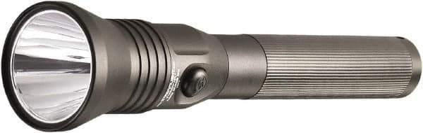 Streamlight - White LED Bulb, 800 Lumens, Industrial/Tactical Flashlight - Black Aluminum Body, 1 AA NiMH Battery Included - USA Tool & Supply