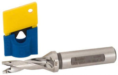 Iscar - 0.354" to 0.37" Diam, 3xD, 1.06" Max Depth, 1/2" Shank Diam, 3.46" OAL, Replaceable-Tip Drill - FCP, ICK, ICK-2M, ICM, ICP, iCP-2M Insert, 59353060 Toolholder, Series SumoCham - USA Tool & Supply