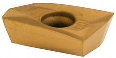 Kennametal - EC1002 LD Grade KC725M Carbide Milling Insert - TiN/TiCN/TiN Finish, 0.1476" Thick, 0.2mm Corner Radius - USA Tool & Supply