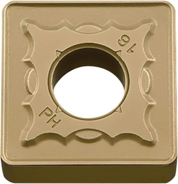 Kyocera - SNMG543 PH Grade CA5525 Carbide Turning Insert - TiCN/Al2O3/TiN Finish, 90° Square, 5/8" Inscr Circle, 1/4" Thick, 3/64" Corner Radius - USA Tool & Supply