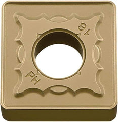 Kyocera - SNMG543 PH Grade CA5525 Carbide Turning Insert - TiCN/Al2O3/TiN Finish, 90° Square, 5/8" Inscr Circle, 1/4" Thick, 3/64" Corner Radius - USA Tool & Supply