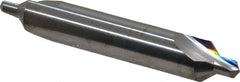 Hertel - #5 Plain Cut 82° Incl Angle Solid Carbide Combo Drill & Countersink - USA Tool & Supply