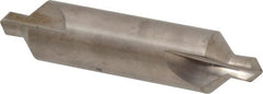 Hertel - #8 Plain Cut 90° Incl Angle Solid Carbide Combo Drill & Countersink - USA Tool & Supply