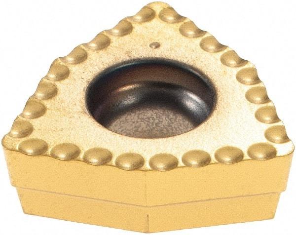 Komet - WOEX080408 03 Grade BK8425 Carbide Indexable Drill Insert - TiAlN/TiN Finish, Trigon, 12mm Inscribed Circle - USA Tool & Supply