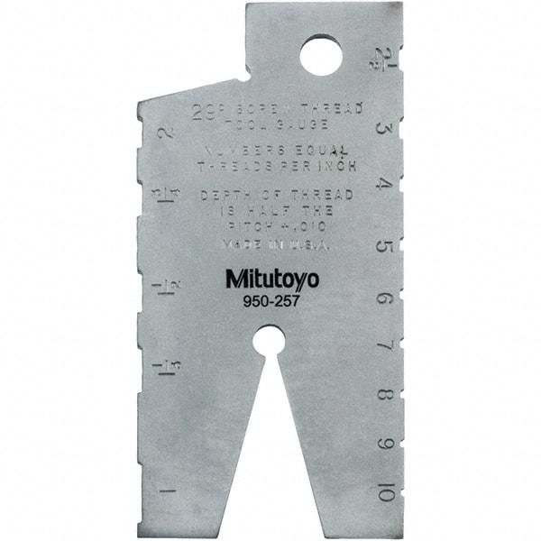 Mitutoyo - Screw Checkers Thread Type: Acme Minimum Threads per Inch: 1 - USA Tool & Supply