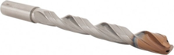 Walter-Titex - 1/2" 140° Solid Carbide Jobber Drill - USA Tool & Supply