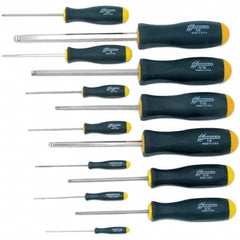 Bondhus - Hex Driver Sets Tool Type: Ball End Size Range (Inch): 0.050 - 3/8 - USA Tool & Supply