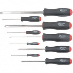 Bondhus - Hex Driver Sets Tool Type: Ball End Size Range (mm): 1.5 - 10 - USA Tool & Supply