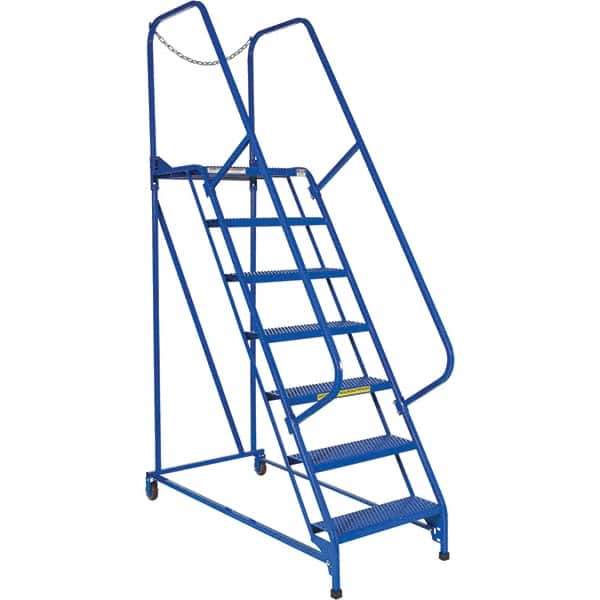 Vestil - Maintenance Ladder - Blue, Use with Ladders Above 32' - USA Tool & Supply