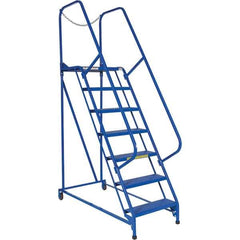 Vestil - Maintenance Ladder - Blue, Use with Ladders Above 32' - USA Tool & Supply