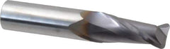 Niagara Cutter - 3/4", 2 Flute, Single End, Solid Carbide, 1/8" Corner Radius End Mill - 4" OAL, 30° Helix, Right Hand Flute, 1-1/2" LOC, Right Hand Cut - USA Tool & Supply