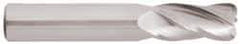 Niagara Cutter - 3/4", 4 Flute, Single End, Solid Carbide, 0.06" Corner Radius End Mill - 4" OAL, 30° Helix, Right Hand Flute, 1-1/2" LOC, Right Hand Cut - USA Tool & Supply