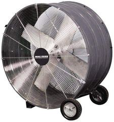 TPI - 30" Blade, Direct Drive, 1/4 hp, 4,400 & 3,800 CFM, Floor Style Blower Fan - 2.5 Amps, 120 Volts, 2 Speed, Single Phase - USA Tool & Supply