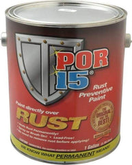 POR-15 - 1 Gal, Black, Rust Preventative Paint - Comes in Can with Handle - USA Tool & Supply