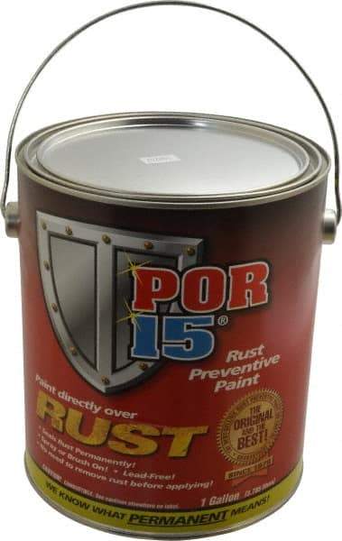 POR-15 - 1 Gal, Gray, Rust Preventative Paint - Comes in Can with Handle - USA Tool & Supply