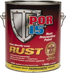 POR-15 - 1 Gal, Silver, Rust Preventative Paint - Comes in Can with Handle - USA Tool & Supply