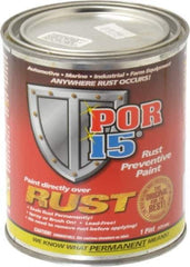 POR-15 - 1 Pint, Clear, Rust Preventative Paint - Comes in Can - USA Tool & Supply