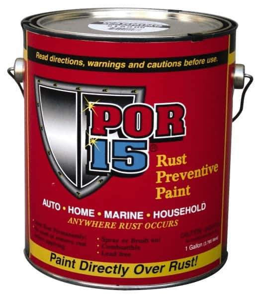 POR-15 - 5 Gal, Silver, Rust Preventative Paint - Comes in Pail - USA Tool & Supply