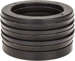 Made in USA - 1-1/4" Inside Diam x 1-3/4" Outside Diam V-Packing Set - 1" High - USA Tool & Supply