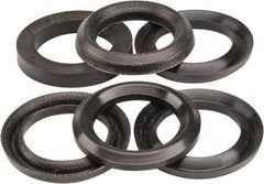 Made in USA - 1-1/4" Inside Diam x 1-7/8" Outside Diam V-Packing Set - 1" High - USA Tool & Supply