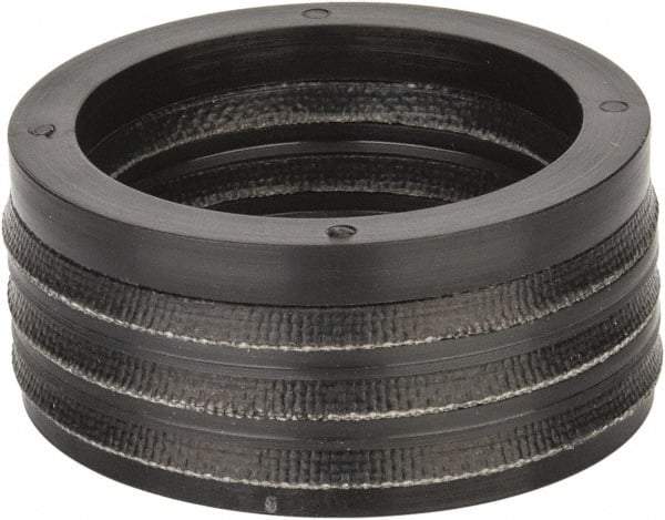 Made in USA - 1-3/4" Inside Diam x 2-1/4" Outside Diam V-Packing Set - 1" High - USA Tool & Supply