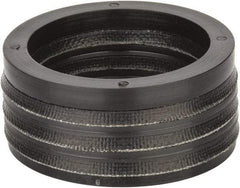 Made in USA - 1-3/4" Inside Diam x 2-1/4" Outside Diam V-Packing Set - 1" High - USA Tool & Supply