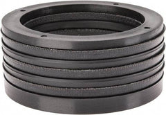 Made in USA - 2" Inside Diam x 2-5/8" Outside Diam V-Packing Set - 1-1/6" High - USA Tool & Supply