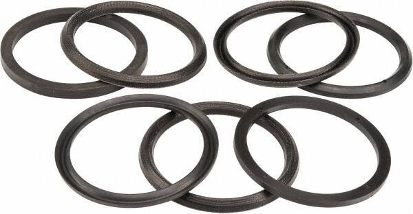 Made in USA - 2-1/2" Inside Diam x 3" Outside Diam V-Packing Set - 1" High - USA Tool & Supply