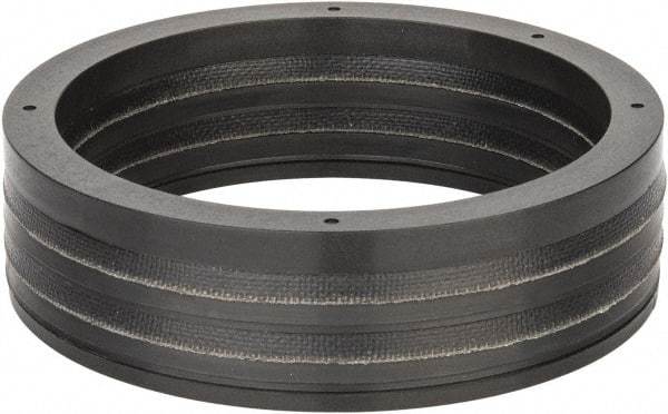 Made in USA - 3-3/4" Inside Diam x 4-1/2" Outside Diam V-Packing Set - 1-1/6" High - USA Tool & Supply