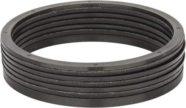 Made in USA - 4-3/4" Inside Diam x 5 3/8" Outside Diam V-Packing Set - 1-1/6" High - USA Tool & Supply