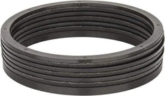 Made in USA - 4-3/4" Inside Diam x 5 3/8" Outside Diam V-Packing Set - 1-1/6" High - USA Tool & Supply