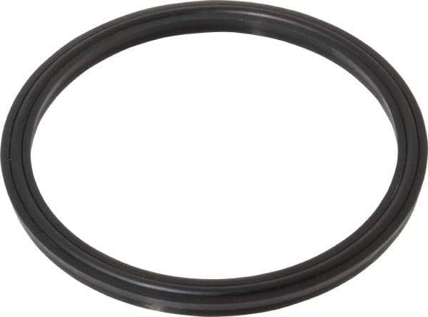 Value Collection - 3-1/2" Inside Diam x 4" Outside Diam Lip Seal - Standard - 1/4" High, Polyurethane - USA Tool & Supply