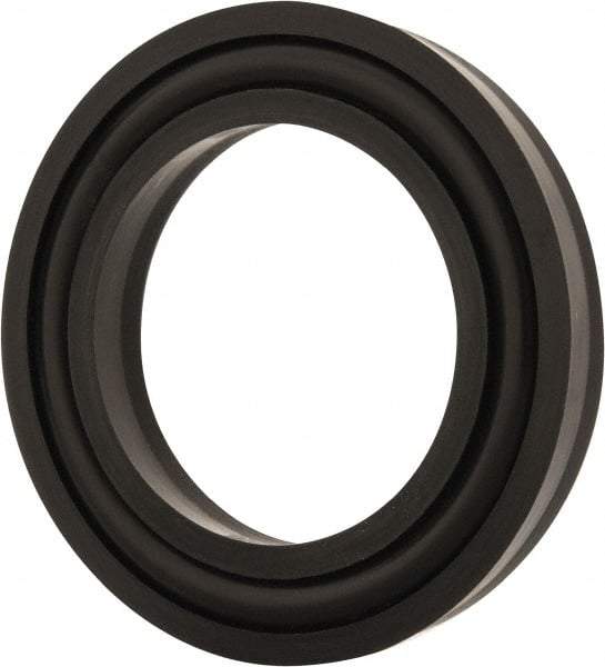 Value Collection - 1-1/2" Inside Diam x 2-1/4" Outside Diam Lip Seal - Standard - 3/8" High, Polyurethane - USA Tool & Supply