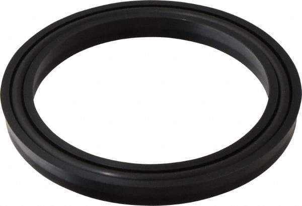 Value Collection - 3-1/4" Inside Diam x 4" Outside Diam Lip Seal - Standard - 3/8" High, Polyurethane - USA Tool & Supply