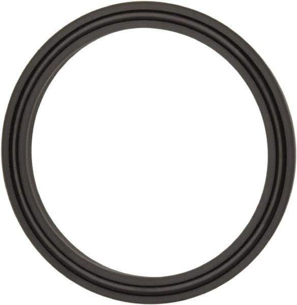 Value Collection - 4" Inside Diam x 4-3/4" Outside Diam Lip Seal - Standard - 3/8" High, Polyurethane - USA Tool & Supply