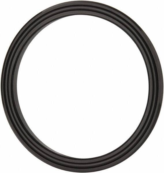 Value Collection - 3-1/4" Inside Diam x 3-3/4" Outside Diam Lip Seal Type B - 3/8" High, Polyurethane - USA Tool & Supply