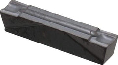 Kennametal - 500G GMP Grade KC5025, 5mm Cutting Width Carbide Grooving Insert - 4.2mm Max Depth of Cut, Neutral, 0.4mm Corner Radius, TiAlN Finish - USA Tool & Supply