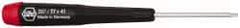Wiha - T7 Torx Driver - 1-9/16" Blade Length, 4-3/4" OAL - USA Tool & Supply