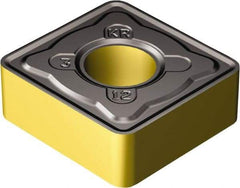 Sandvik Coromant - SNMG543 KR Grade 3210 Carbide Turning Insert - TiCN/Al2O3/TiN Finish, 90° Square, 1/2" Inscr Circle, 1/4" Thick, 3/64" Corner Radius - USA Tool & Supply