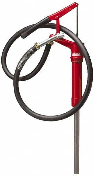 Lincoln - Hand-Operated Drum Pumps Pump Type: Lever Pump Ounces Per Stroke: 8 - USA Tool & Supply