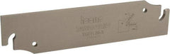 Iscar - 1.0236" Blade Height, 0.098" Blade Width, 4.331" OAL, Neutral Cut, Double End Indexable Cut-Off Blade - TGFH Blade - USA Tool & Supply