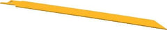 DeWALT - 8" Long, Bi-Metal Reciprocating Saw Blade - Straight Profile, 14 TPI, Toothed Edge, Universal Shank - USA Tool & Supply