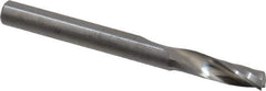 Onsrud - 3/16" Cutting Diam x 5/8" Length of Cut, 1 Flute, Upcut Spiral Router Bit - Uncoated, Right Hand Cut, Solid Carbide, 2" OAL x 3/16" Shank Diam, Single Edge, 21° Helix Angle - USA Tool & Supply