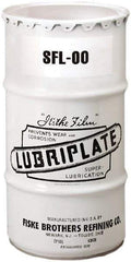 Lubriplate - 120 Lb Drum Aluminum High Temperature Grease - White, Food Grade & High/Low Temperature, 300°F Max Temp, NLGIG 00, - USA Tool & Supply