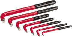 Wiha - 7 Piece Insulated L-Key Hex Key Set - Hex Range 3 to 12mm - USA Tool & Supply