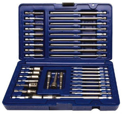 Irwin - 16 Piece, Bit Set - Phillips, Torx, Posidrive Point - USA Tool & Supply