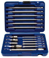 Irwin - 34 Piece, Bit Set - Phillips, Torx, Posidrive Point - USA Tool & Supply