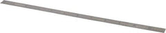 SPI - 12" Long, 1/64, 1/32, 1/16, 1/8" Graduation, Flexible Stainless Steel Rule - 4R Graduation Style, 1/2" Wide, Silver, Polished Finish - USA Tool & Supply